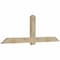 Ekena Millwork Eugene Rough Sawn Timber Gable Bracket, Douglas Fir, 96"W x 32"H x 4"D x 6"F, 8/12 Pitch GBW096X32X0406EUG00RDF - alternate 2